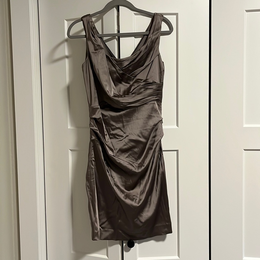 Suzi Chin fitted midi dress